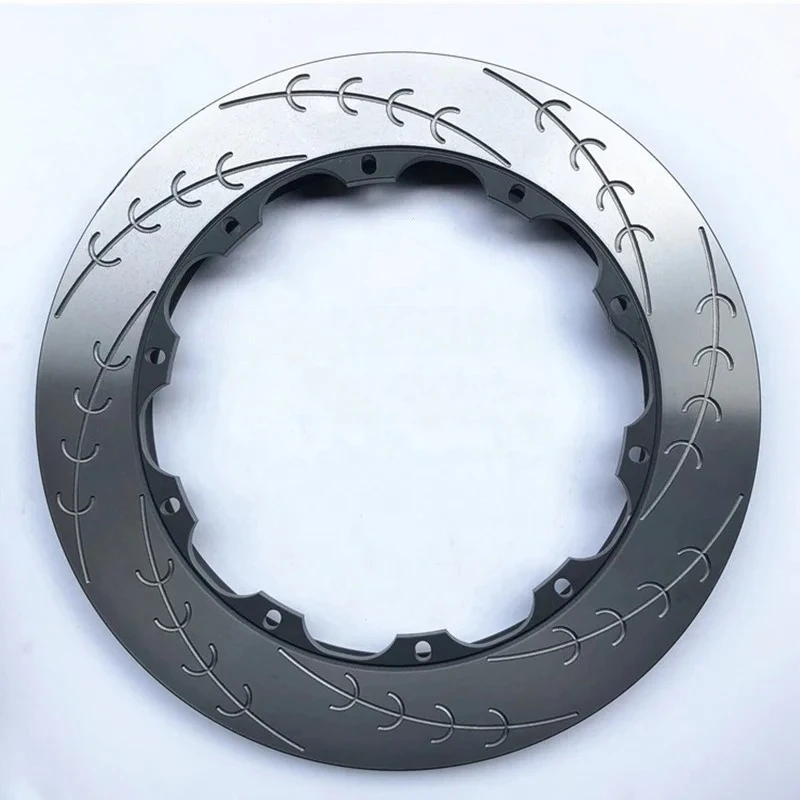 نظام فرامل عالي الكربون الدوار 345 مللي متر 355 مللي متر 380 مللي متر 405 مللي متر Gt6 6 وعاء سباق الفرامل الفرجار قرص فرامل السيارات #4