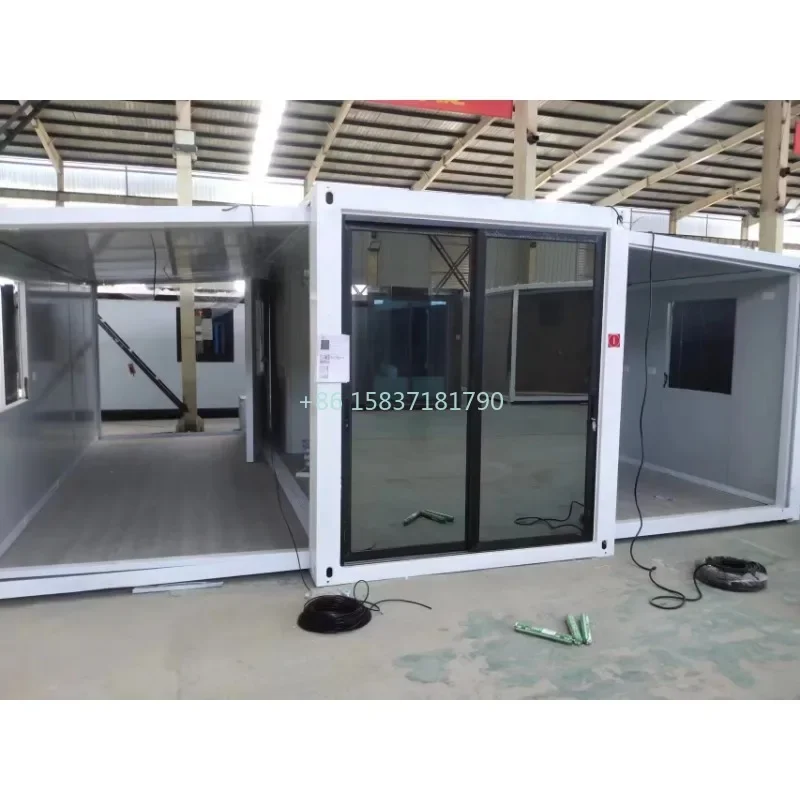 Prefabricated Container House Construction Site Dormitory Home Expandable Container House Granny Flat Tiny House for Australia