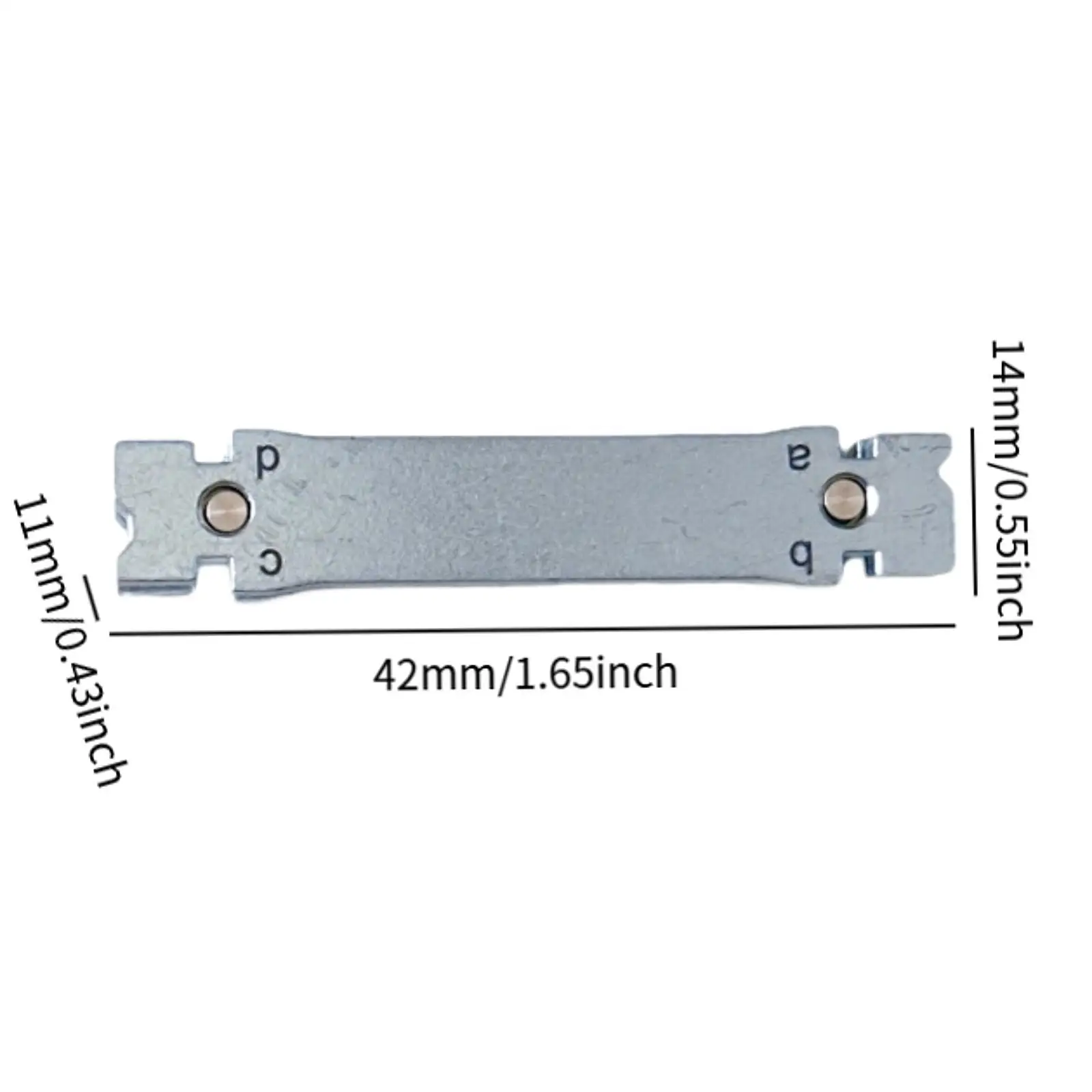 Professional Welding Positioning Magnetic Locator Stainless Steel Four Size Gaps for Spot Welding and Precise Alignment