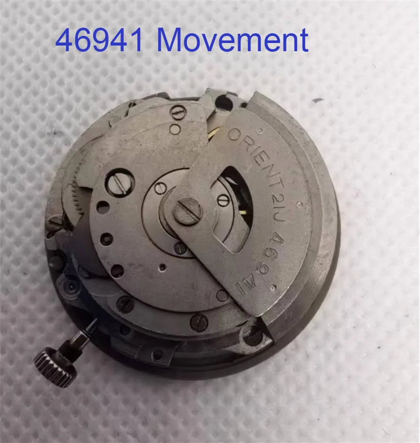 

70% New Japan 46941 Movement Men's Watch Accessories Watch Movement Components Original Mechanical White Machine Movement