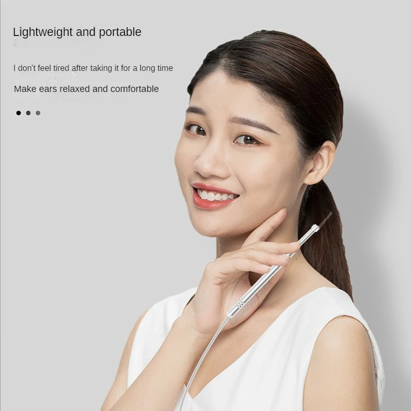 VITCOCO HD 3-In-1 Endoskopi Ponsel USB 5.5Mm Lensa Visual Sendok Telinga