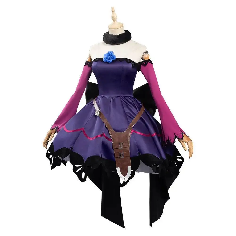 Anime Umamusume Pretty Derby Cosplay Rice Shower Dress Costumes Halloween Carnival Custom Make