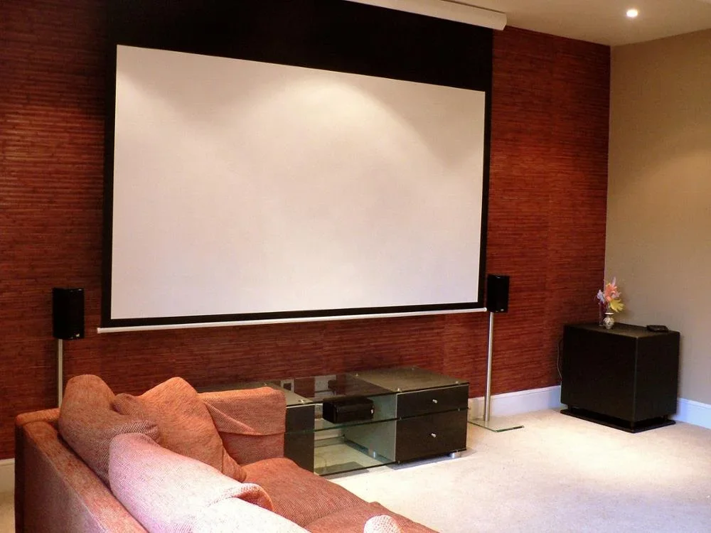 120inch Luxury Motorized Electric Screen Projector, Projection