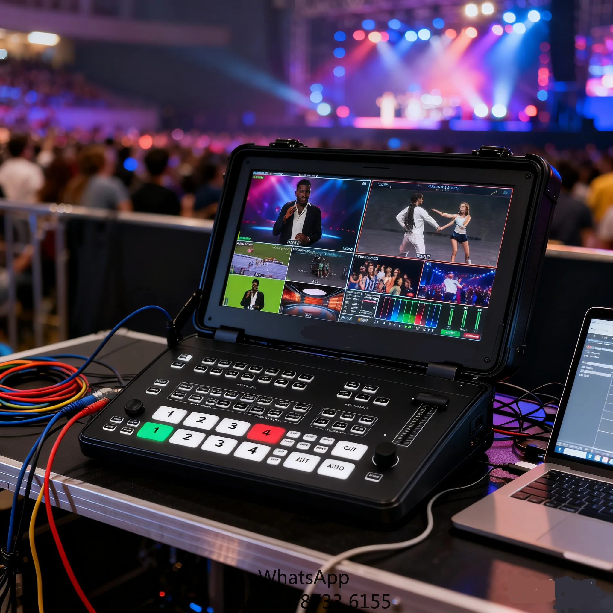 Movmagic MF10 5-Channel HD MI / HD Video Switcher With 10.1