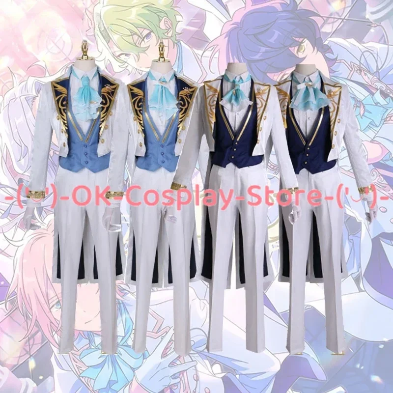 Game Ensemble Stars ALKALOID Aoba Tsumugi Ran Nagisa Tomoe Hiyori Tenshouin Eichi Cosplay Costume Uniforms Custom Made