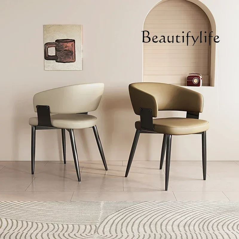 Stretch Italian Dining Chair High Back Kitchen Modern Dining Chair Chaise Sturdy Sillas De Comedor Modernos Home Furniture