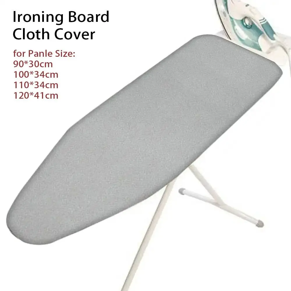 1Pcs Stain Resistant Ironing Board Cover With Elastic Edge Universal Iron Heat Shield Thick Cotton Padding Cloth Cover