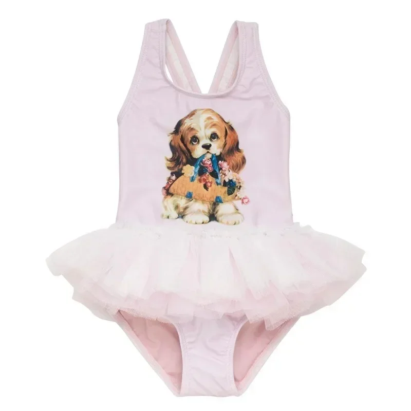 One-Piece Swimwear High-quality Children\'s with Ballet Skirt for Swimming and Water Sports
