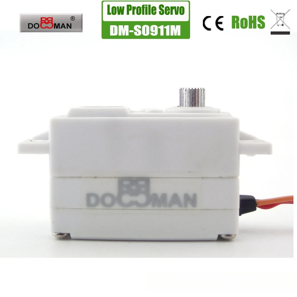 DORCRCMAN DM-S0911M 9kg Servo Digital Metal Gear Core Motor Servos 4.8-7.4V para Controle Remoto Acessórios de Robô de Carro