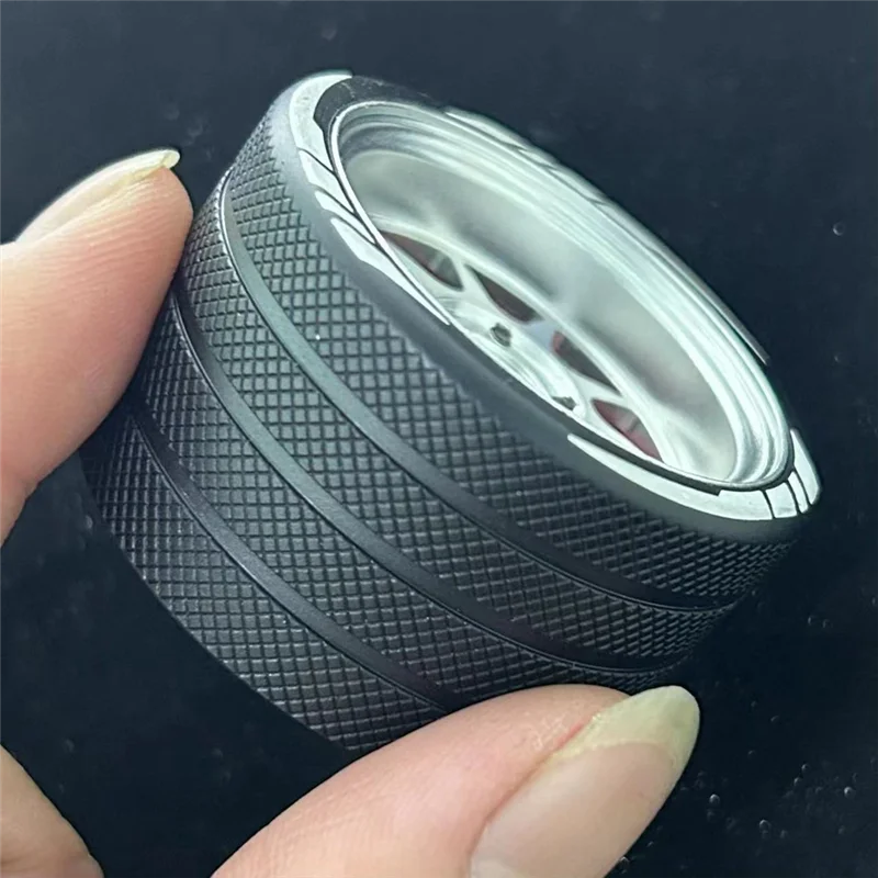 Volante transmisor de Control remoto RC de Metal para Flysky NB4 SANWA MT4 FUTABA 3PV 7PX WFLY X9 (B)