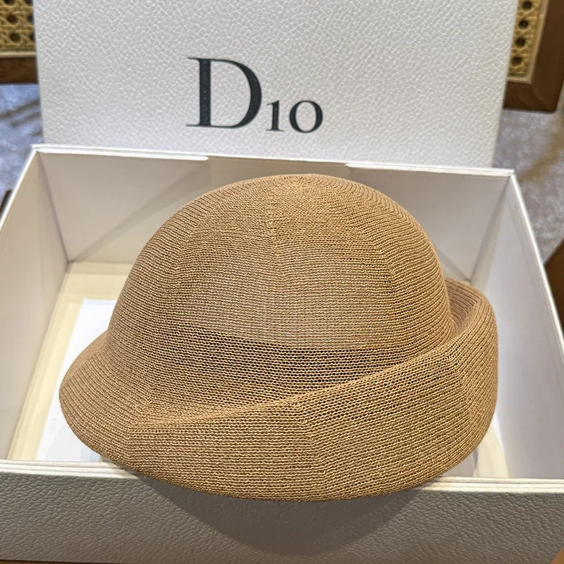 

Summer High-quality Washi Beret Cap Straw Sun Hat for Women Cap Ladies Pillbox Hat Millinery Fascinator Base Straw Hostesses Hat