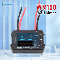ToolkitRC WM150 150A 50V Watt Meter Power Analyzer LCD Display Power Voltage Current Tester PWM Output for RC FPV Drone