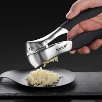 New Garlic Press Crusher Kitchen Cooking Vegetables Ginger Squeezer Masher Handheld Ginger Mincer Tools Kitchen Accessories