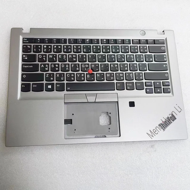 

T490S Keyboard 02HM376 02HM412 AM1BR000410 SM10Q26212 SN20S33973 PK131BR1D07 For Thinkpad Thinkpad T490s 20NX 20NY Ti silvery