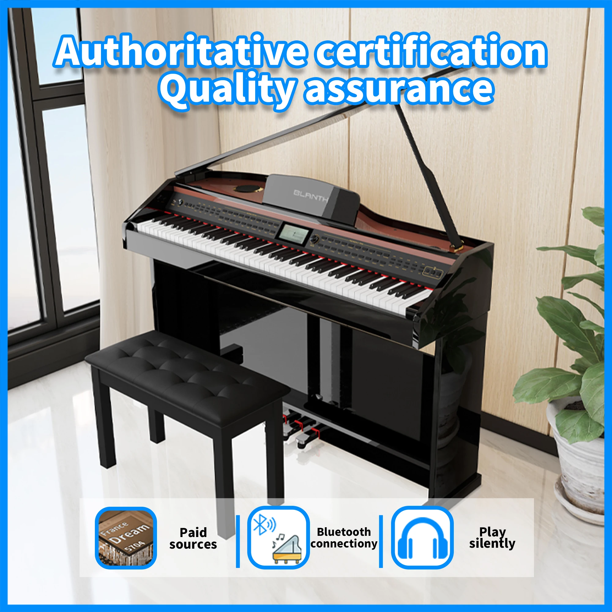 Keyboard Musical Instrument Electric Piano Keyboard Digital Piano Electronic Musical Instrument Piano For Sale