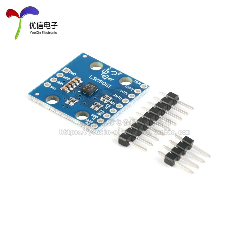 Original GLSM9DS1 9-axis sensor accelerometer gyroscope magnetometer/Inertial Measurement Unit IMU