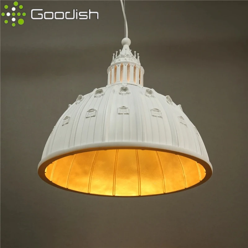 الحديثة الشمال سانت بولس الكنيسة قلادة أضواء القلعة مصباح لغرفة المعيشة الطعام أريكة الزاوية دراسة فاخرة ديكور المنزل الثريا #1