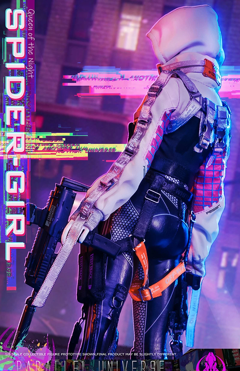 

Коллекционные оригинальные игрушки-слоны ELE9002, масштаб 1/6, женщина-солдат, девушка-паук, аниме-фигурка, модель 12 дюймов, экшн-игрушки