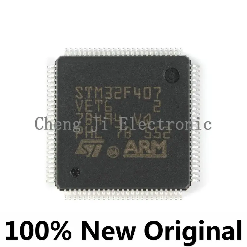 5 piezas STM32F103VET6, STM32F207VET6, STM32F407VET6, LQFP100, microcontrolador de 32 bits