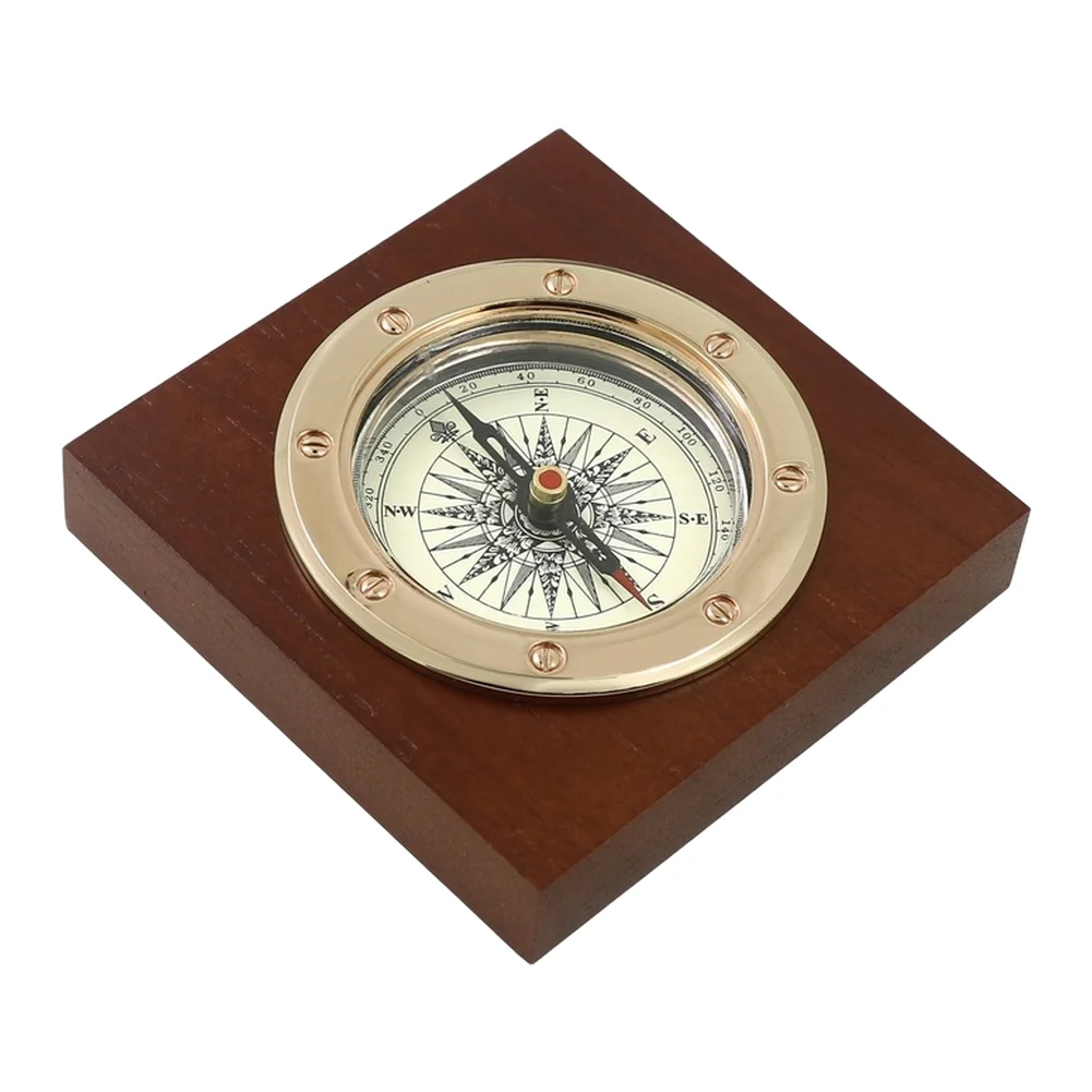 with Wooden Casing and Aluminum Alloy Components for Outdoor Activities Like Trekking Climbing and Sailing  with