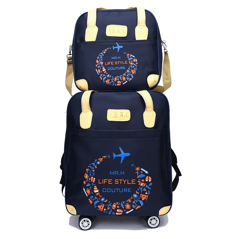 Fashion Women Trolley Bag Luggage Bag Set Waterproof Suitcase Travel Trolley Bag With Wheels Luggage Set Suitcase Bag