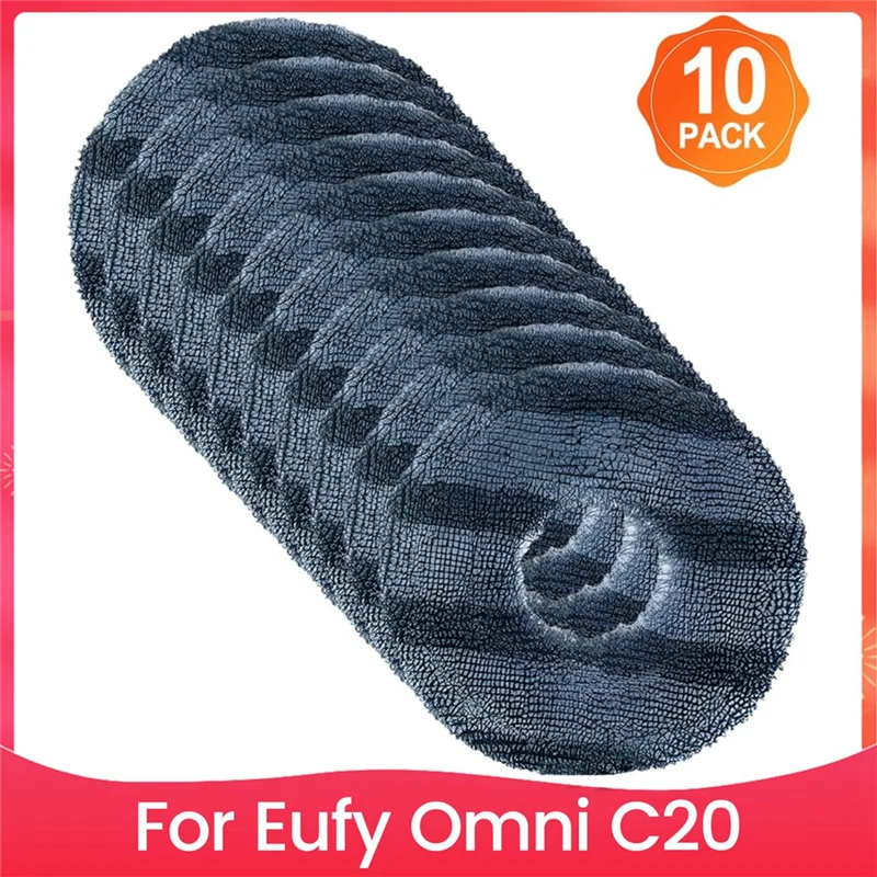 B99A-Vacuum Cleaner Mop Wipes For Eufy Omni C20 Robot Vacuum Cleaner, Washable And Reusable, Soft Mop Pad Accessories