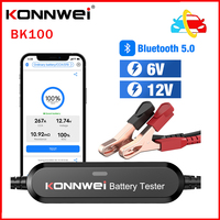 KONNWEI BK100 Bluetooth 5.0 6V 12V  24V Car Motorcycle Battery Tester Battery Monitor 100 to 2000 CCA Charging CrankingTest TooL