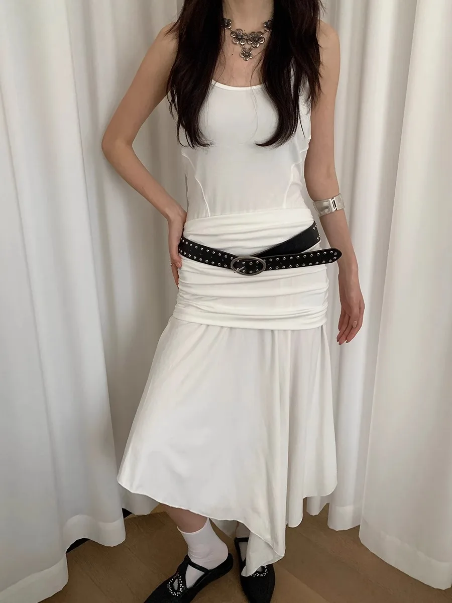 Bohemian Rivet Belt Women 2024 New High-End Design Niche With Dress Y2K Belt Trend