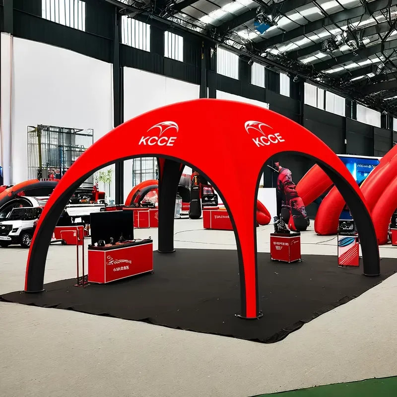 for KCCE Trade Show Event Inflatable Tent Promotional Advertising Advanced TPU Canopy Gazebo Tents for Outdoor