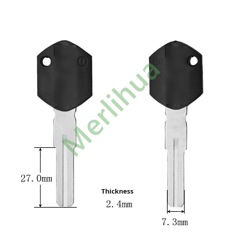 KTM motorcycle key, suitable for: KTM motorcycle 1050, RC8R, 1190, 1290 key blank(can be placed anti-theft chip).