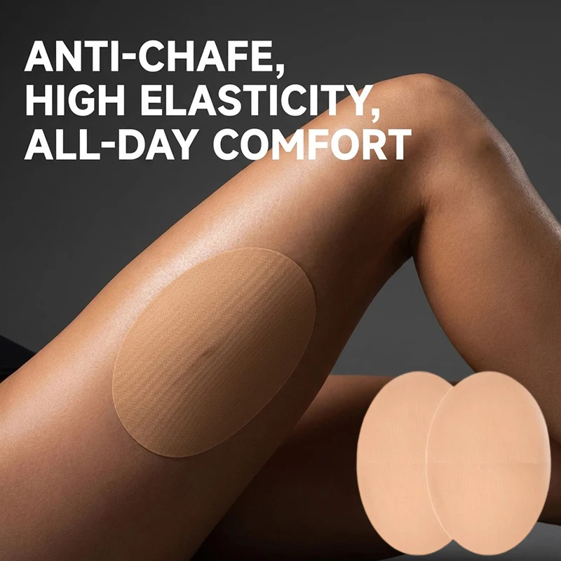 

10pcs Anti-Friction Patches Invisible Waterproof Leg Protection Tape Disposable Spandex Body Patch for Fitness Running Sports