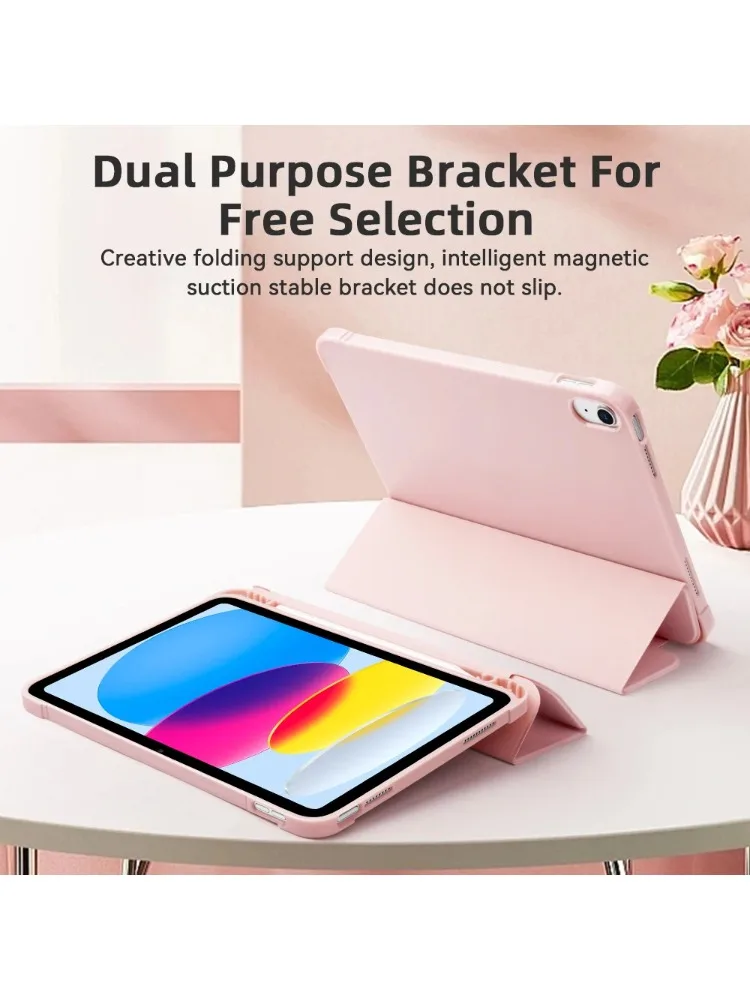 Nowe etui 2026 do iPad Air 11 M4 M3 2025 2024 Air4/5 10.9 2022 z uchwytem na rysik, inteligentna obudowa do iPada 10. i 11. generacji A16 — zdjęcie produktu 7