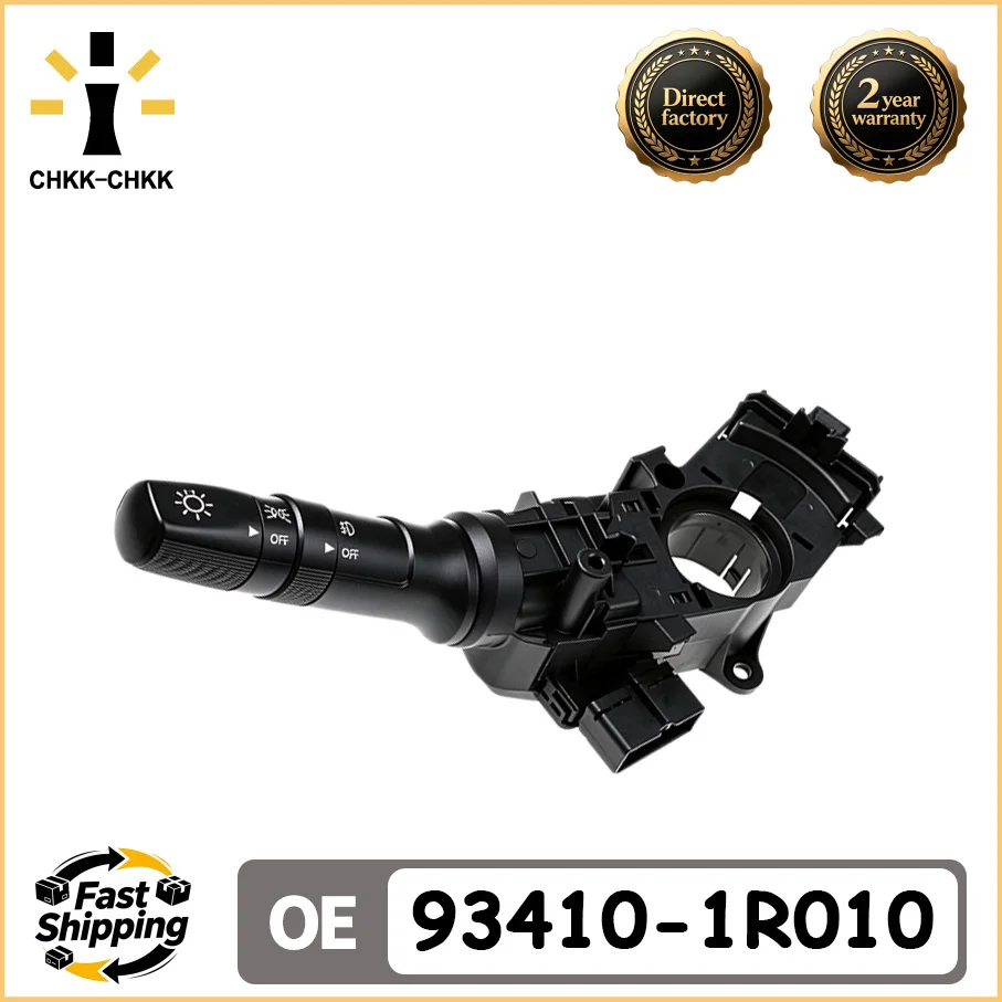 CHKK 93410-1R010 93410-1R011 Car Light Fog Lamp Switch Headlight switch For Hyundai Accent 2011-2015 Rena Solaris New