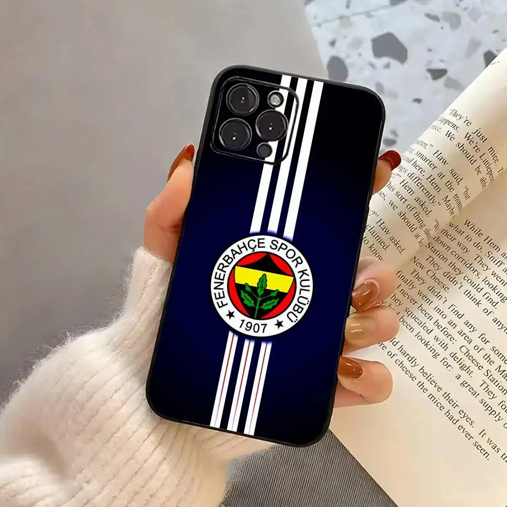 Cool T-Turkey Fenerbahce-Es Pattern Phone Case Silicone Soft For IPhone 17 16 15 14 13 12 11 X XR Plus Pro Max Plus
