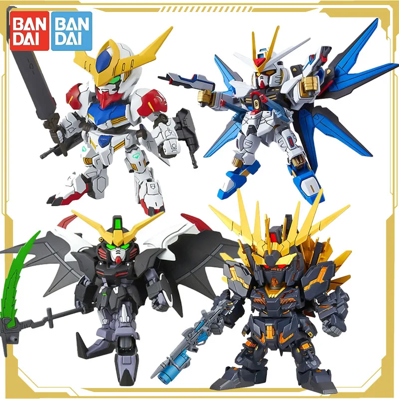 

В наличии Bandai, оригинальная сборная модель GUNDAM SDEX Q Edition Shazabi Barbatos, экшн-фигурки, игрушки для мальчиков и девочек, детский подарок