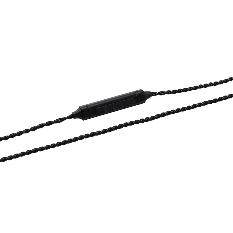 POP-l ゼンハイザー IE40 PRO ヘッドフォン用交換用オーディオケーブル アップグレードコード ワイヤーマイクボリューム