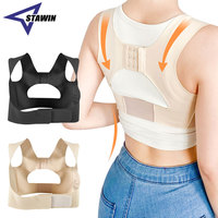 Posture Corrector Adjustable Women Back Support Belt Orthotics Posture Correction Braces Rectify Posture Corset Shoulder Posture