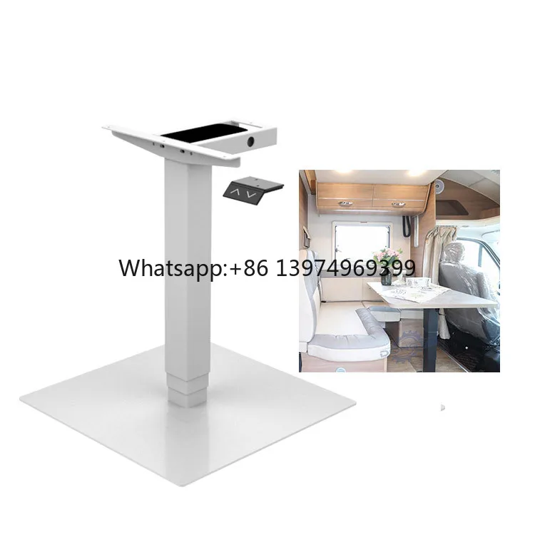 Diy Electric Height Adjustable Desk Motorhome Lifting Table Leg for Caravan