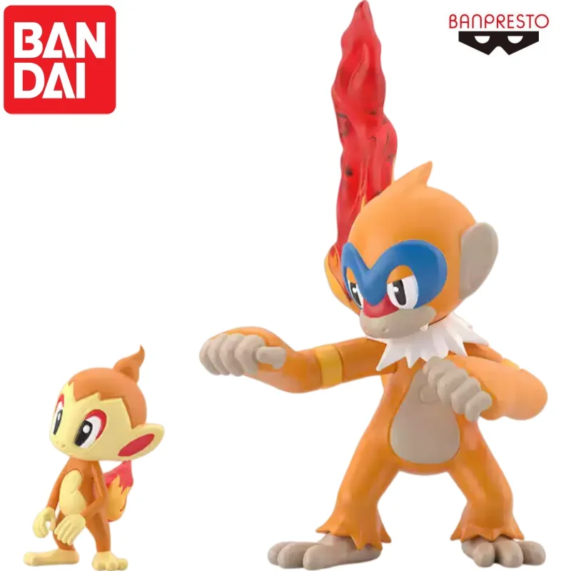 

В наличии Bandai Original Banpresto Pokemon Chimchar Monferno Фигурка Модель Кукла Совершенно Новая Коробка Аниме Персонажи Гараж