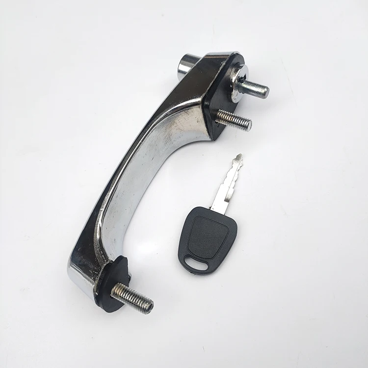 For Doosan Daewoo Excavator Accessories DX55/60-7-9C Cabin and Outside Handle Car Door Lock Assembly