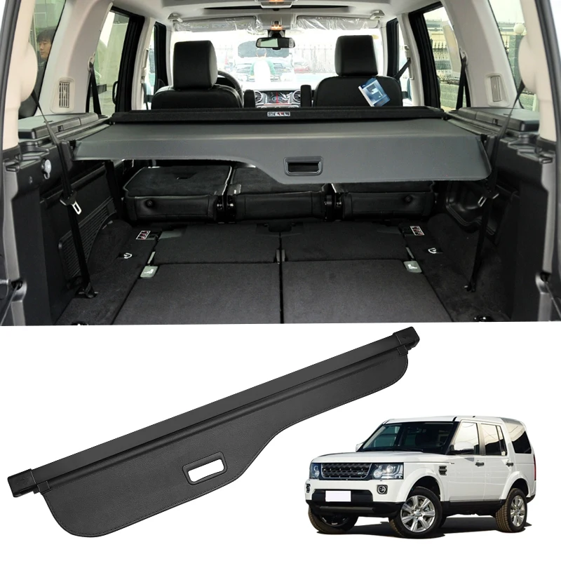 

For Land Rover Discovery Rear Trunk Cargo Cover Partition Curtain Retractable Security Shield Privacy Shade Accessories