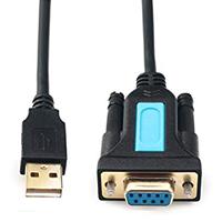 USB to RS232 Adapter with Prolific PL2303 Chipset for Windows XP, Windows Vista, 7, 8, 10, Mac OS 10.6 Above Linux