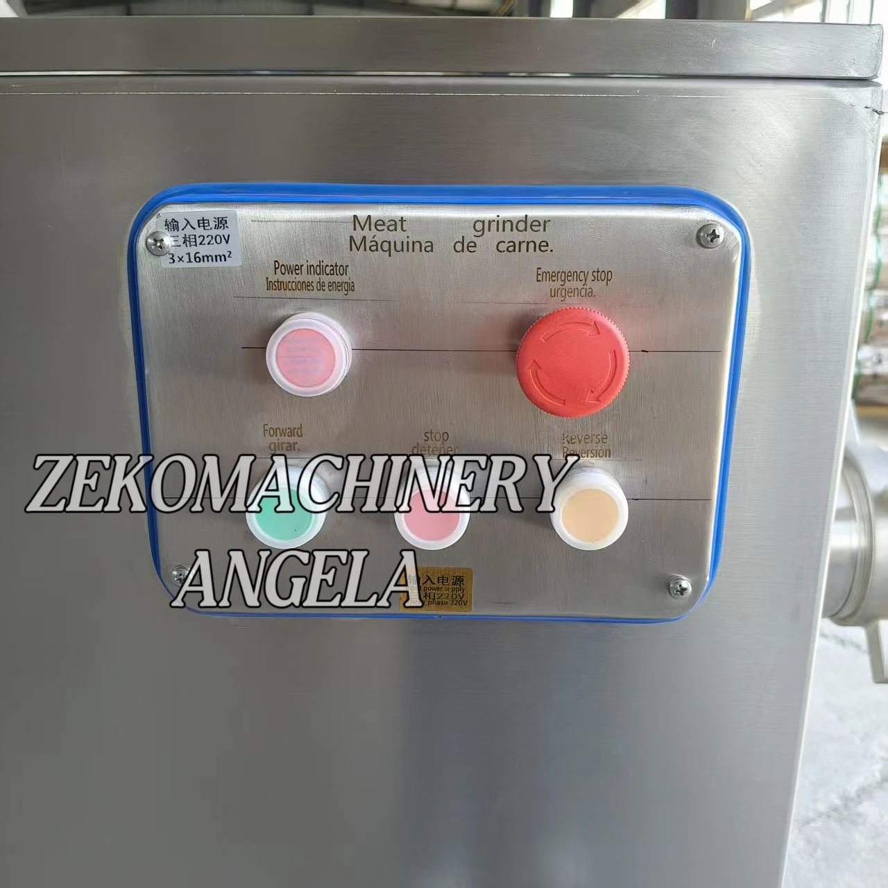 Schwerer Fleischwolf, Fleischwolf, Metzger, Fleischwolf, Schweinewurstherstellungsmaschine, 220 V/380 V