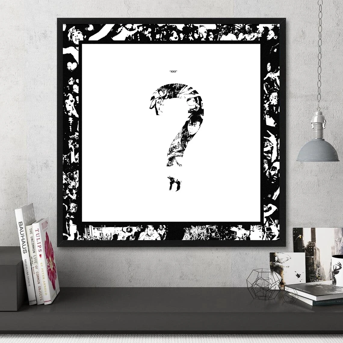 XXXTentacion ? Music Album Cover Poster Canvas Art Print Home Decor Wall Painting ( No Frame )