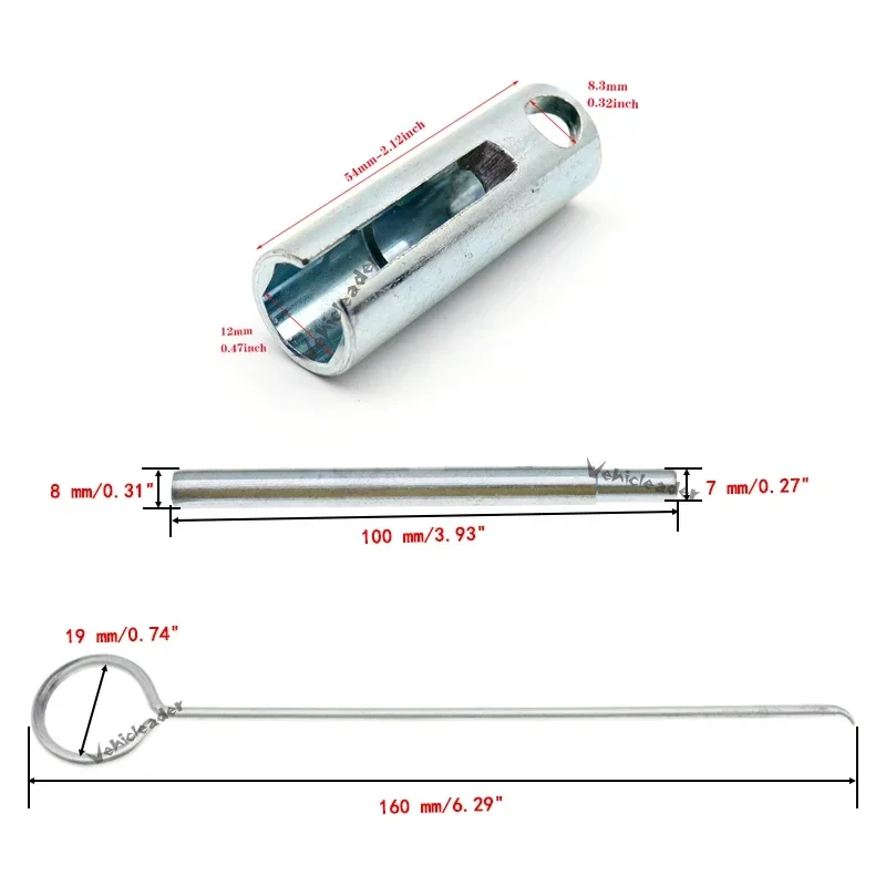 Pièces de chauffage 12V/24V, bougie chauffante, broche en céramique, joints, passoire, clé 252106011000 pour Eberspacher Hydronic D4WSC D5WSC