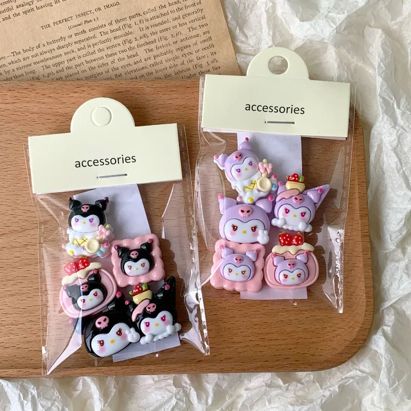 5PCS Sanrio 3D Kuro…