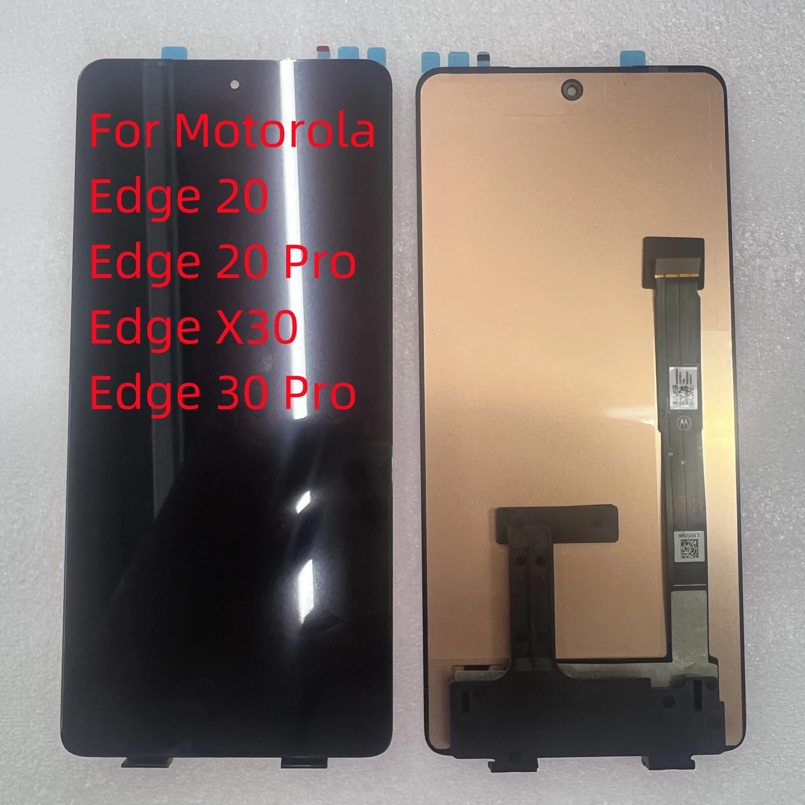 Original 6.7\'\' OLED For Motorola Edge 20 LCD Display Touch Screen Assembly Digitizer For Moto Edge20 LCD XT2143-1 Test delivery