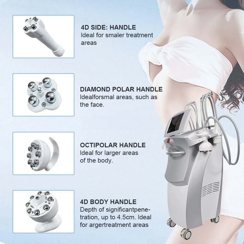 Hot Sale Multifunctional Beauty Machine Vacuum Slimming Skin Tightening Lifting Fat Removal, Home Salon Spa Equipment