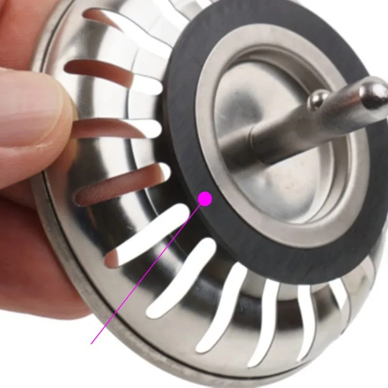 5Pcs Replacement Rubber Seal For Franke Strainer Plug Washer For Kitchen Sink Part