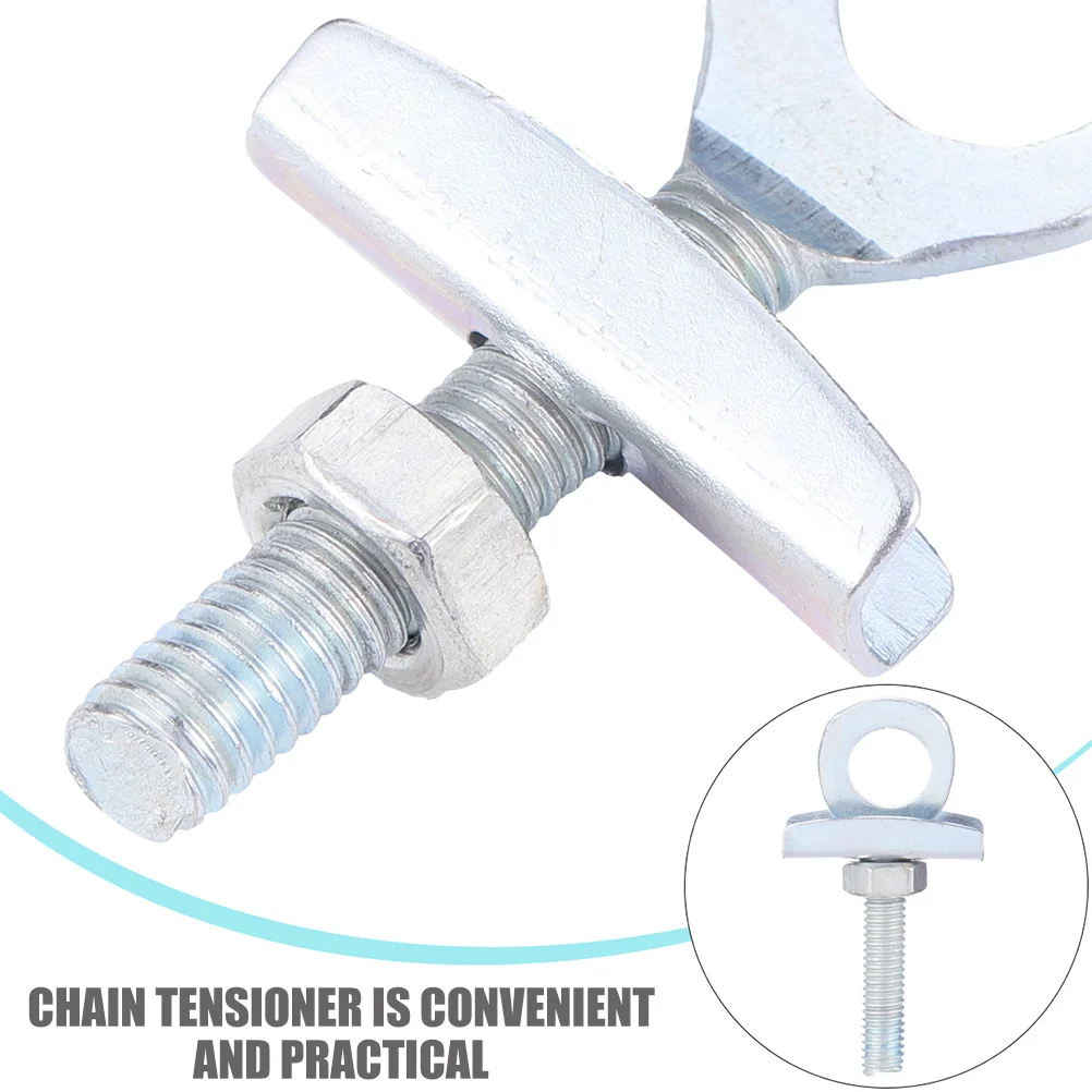 40 個チェーンテンショナー調整可能な自転車チェーンツール耐久性のあるファスナーサイクリング修理自転車アクセサリー部品